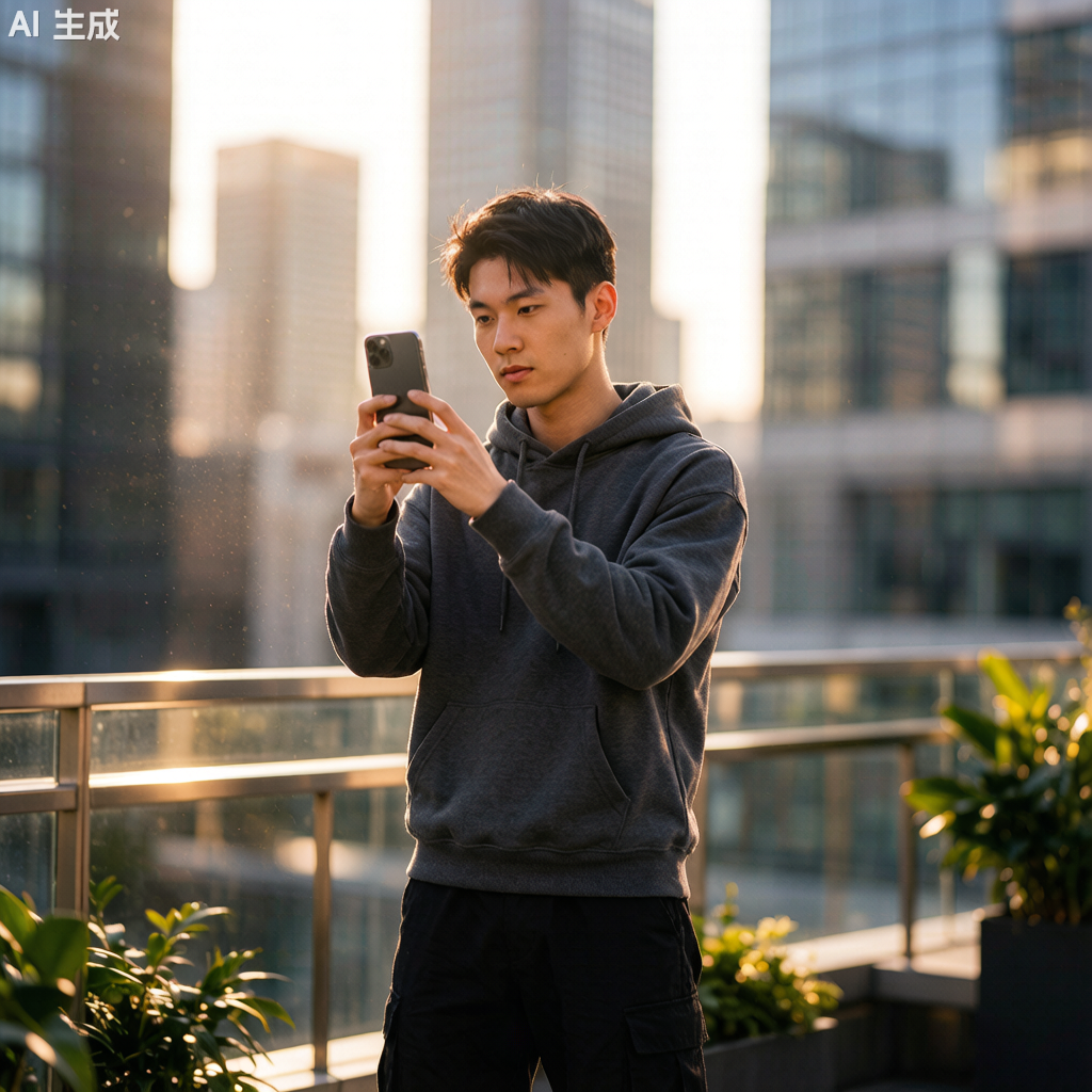 短视频创作者拍摄场景