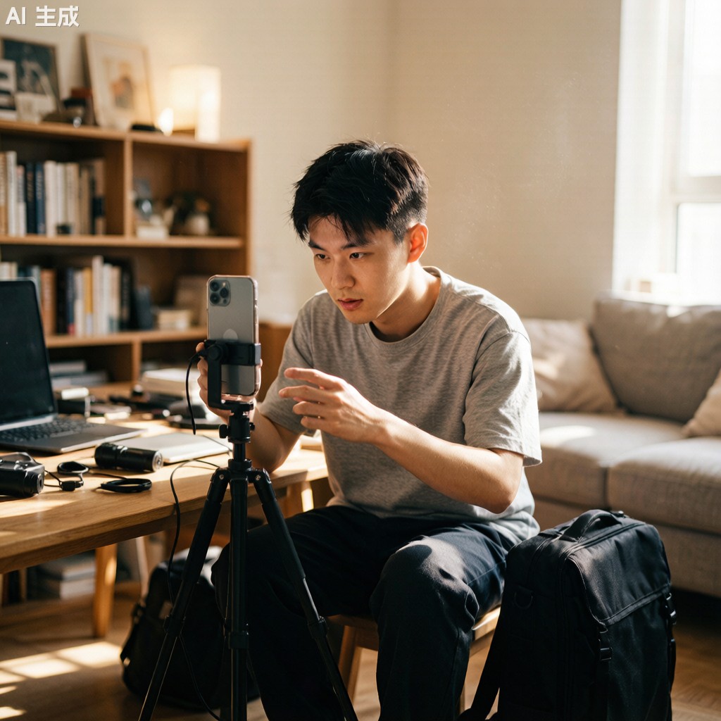 素人创作者真实拍摄场景