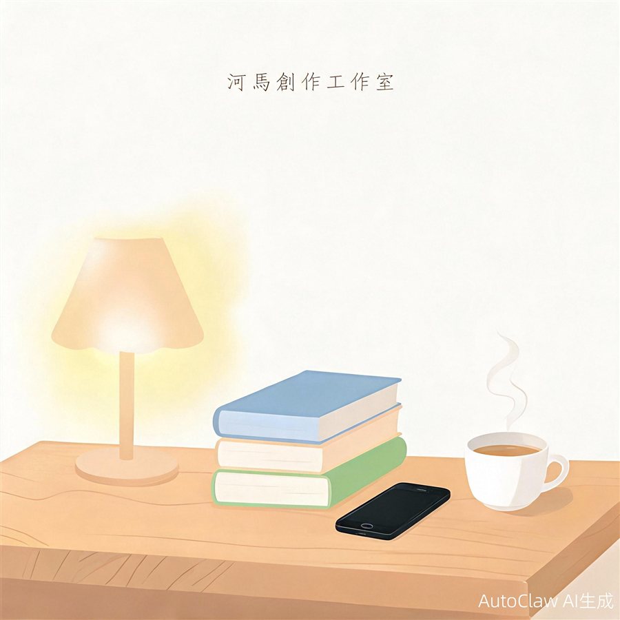 温暖书桌与书籍场景